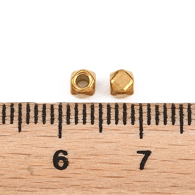 304 Stainless Steel Beads STAS-D394-02K-G-1