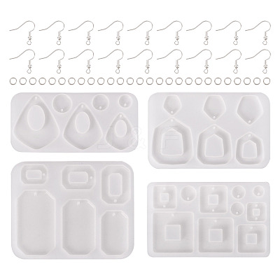 DIY Earring Making Kits DIY-TA0005-80-1