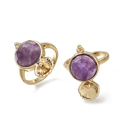 Brass Cuff Rings for Women GG-CBA7610-10G-08-1