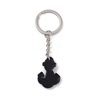 Cartoon PVC Pendant Keychain KEYC-U001-01D-1