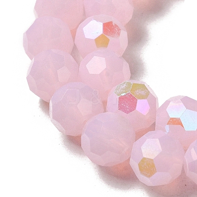 Imitation Jade Glass Beads Strands EGLA-A035-J10mm-L02-1