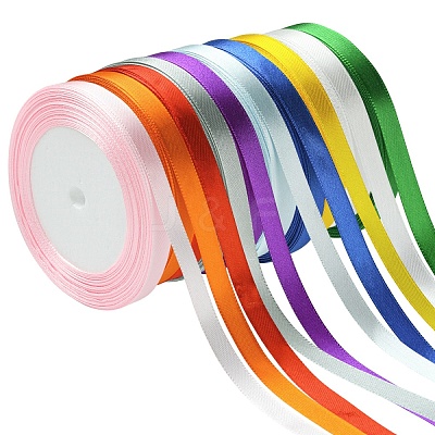 5 Roll Single Face Satin Ribbon SRIB-YW0001-03A-1