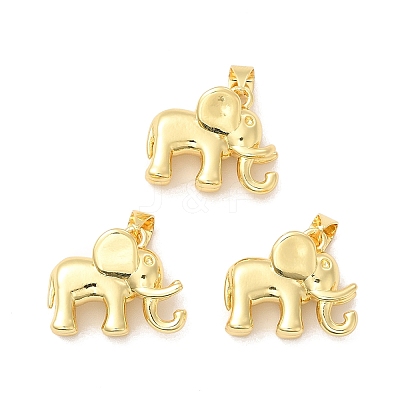 Rack Plating Brass Pendants KK-B068-33G-1