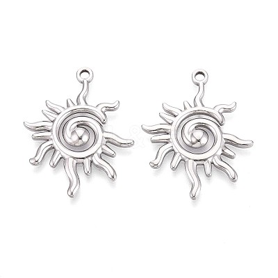 304 Stainless Steel Pendants X-STAS-T065-07P-1