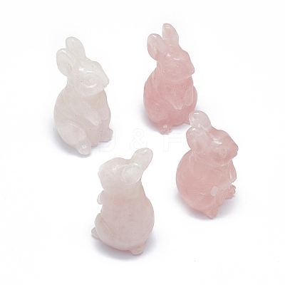 Natural Rose Quartz Sculpture Display Decorations G-F719-36A-1
