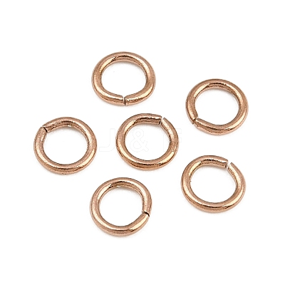 304 Stainless Steel Open Jump Rings SA-CBAF81C-01D-RG-1