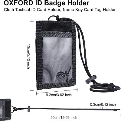 Oxford Cloth Tactical ID Card Holder FIND-WH0105-56C-1
