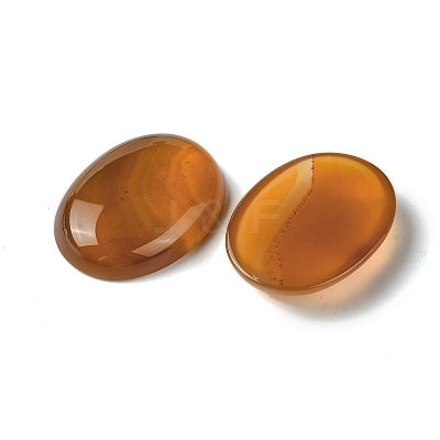 Natural Red Agate Cabochons G-L601-03C-03-1