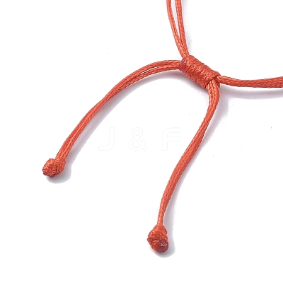 Adjustable Braided Eco-Friendly Korean Waxed Polyester Cord AJEW-JB01202-1