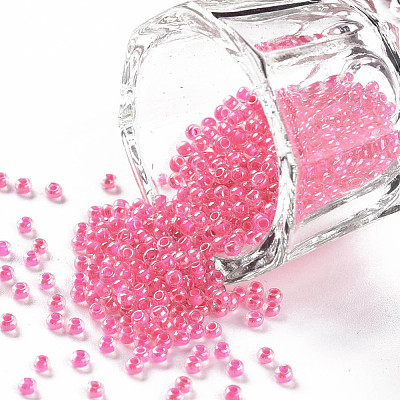 11/0 FGB Grade A Transparent Glass Seed Beads X-SEED-N001-F-242-1