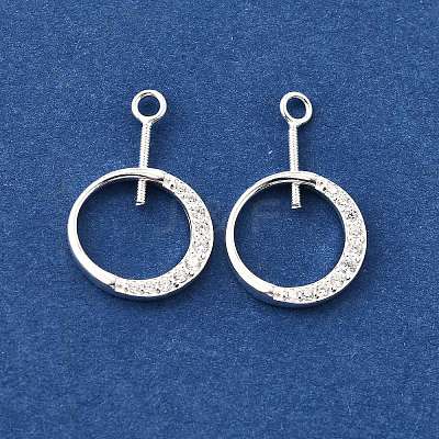 925 Sterling Silver Findings STER-D306-08S-1