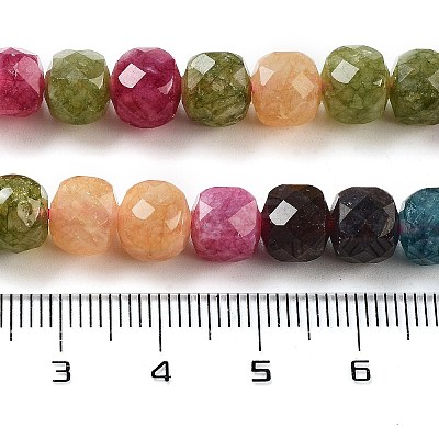 Natural White Jade Beads Strands G-H028-A09-05-1