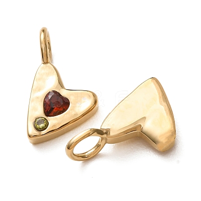 304 Stainless Steel Pendants RB-CBAE384-01A-G-1