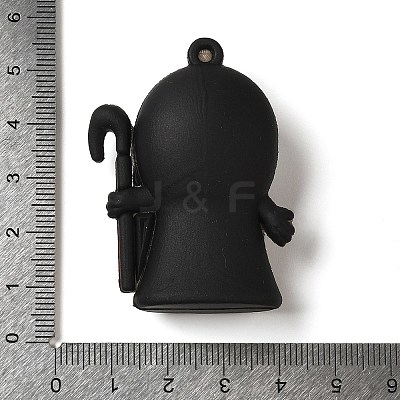 Hallowmas Theme PVC Plastic Pendants KY-U003-02C-1