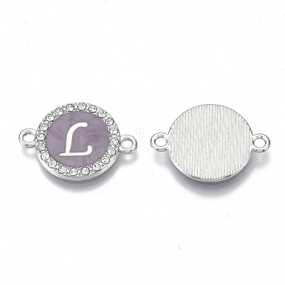 Alloy Enamel Links Connectors ENAM-TAC0003-01S-01L-1
