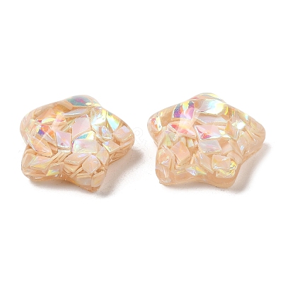 Transparent Epoxy Resin Cabochons CRES-Z002-03A-1