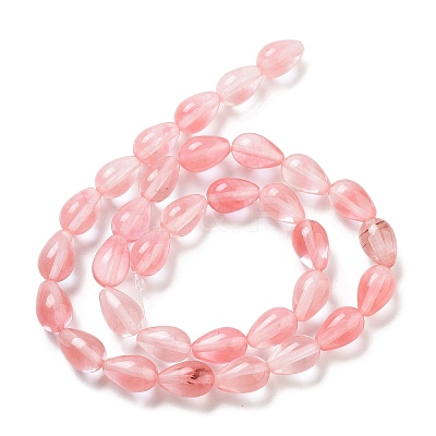 Cherry Quartz Glass Beads Strands G-B106-A01-02-1