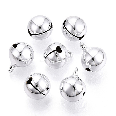 PVD Vacuum Plating Brass Bell Pendants KKB-R002-12mm-08-1
