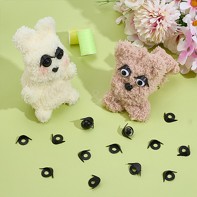 120Pcs PVC Eyelid KY-PH0002-25B-1