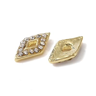 Alloy Rhinestone Cabochons MRMJ-WH0077-043B-1