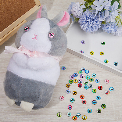 1 Bag Glass Doll Eyes Cabochons DIY-GF0008-70B-1