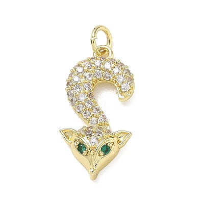 Brass with Rhinestone Pendants RB-CBA6830-18G-03-1