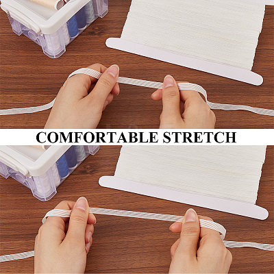 20M Transparent Nylon Knitted Fish Line Elastic Band OCOR-GF0003-59A-01-1