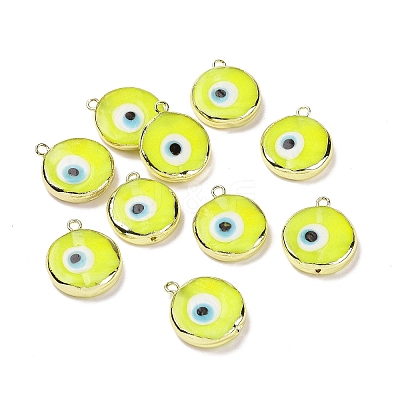 Handmade Lampwork Pendants LAMP-P057-03G-1