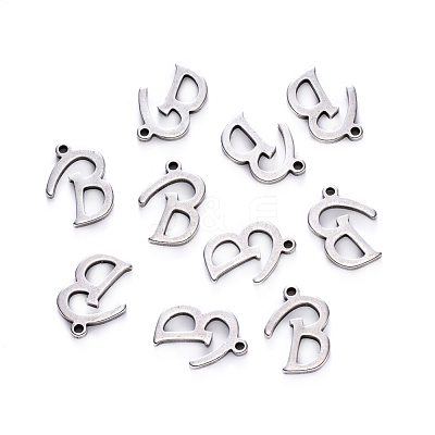 Tarnish Resistant 201 Stainless Steel Charms STAS-R105-B-1