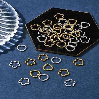 50Pcs Tibetan Style Alloy Bead Frame TIBEB-FS0001-10AS-1