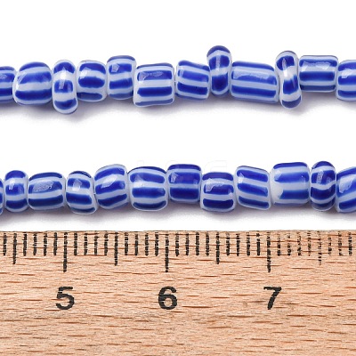 Handmade Lampwork Beads Strands BLOW-K001-01B-14-1