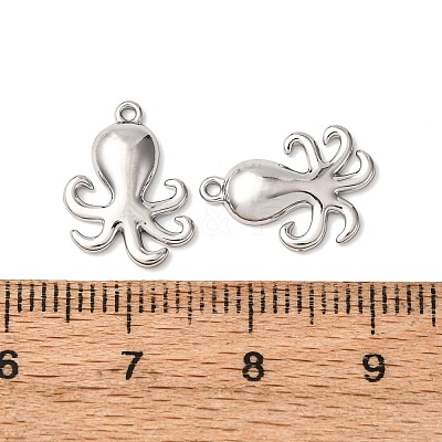 Ocean Theme 304 Stainless Steel Charms STAS-Z167-01P-01-1