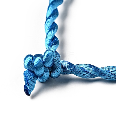 Nylon Rattail Satin Cord Bracelet Making AJEW-JB00019-06-1