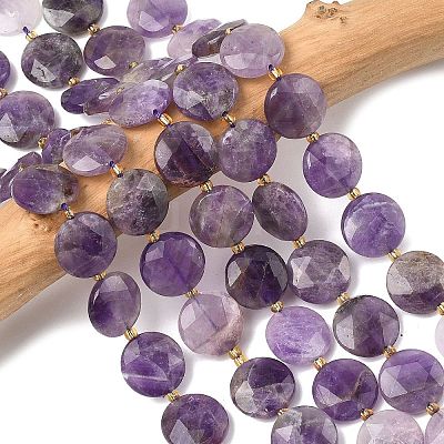 Natural Amethyst Beads Strands G-A292-A08-01-1