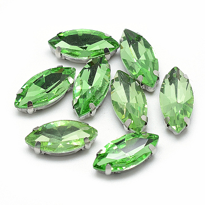 Sew on Rhinestone RGLA-T034-4x15mm-19-1