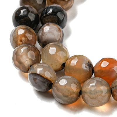 Natural Agate Beads Strands G-C082-A01-14-1