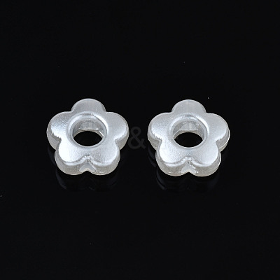 ABS Plastic Imitation Pearl Beads OACR-N008-117-1