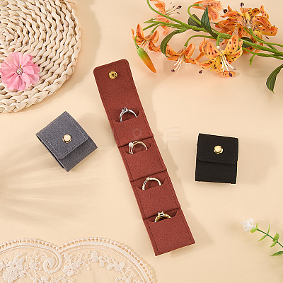3Pcs 3 Styles PU Leather Jewelry Rolls ABAG-CL0001-70A-1