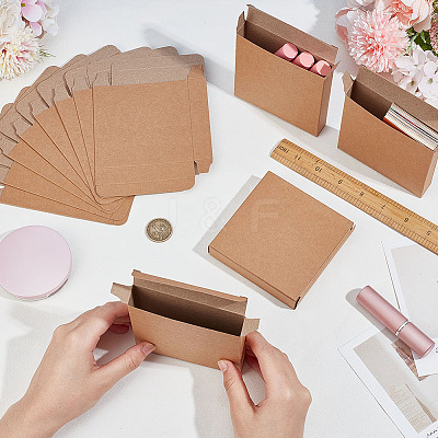 Kraft Paper Box CON-WH0099-40B-1