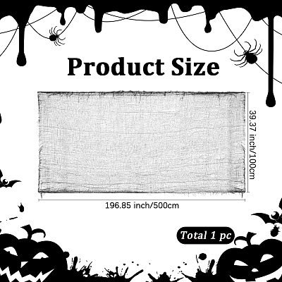 1Pc Halloween Decorative Gauze DIY-GF0011-75B-1