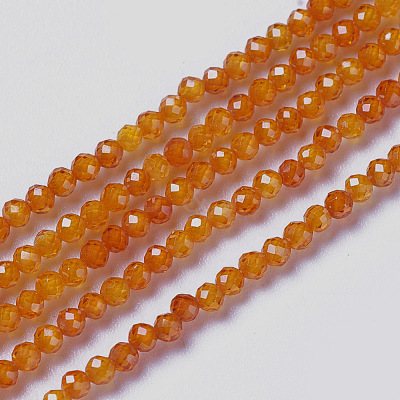 Cubic Zirconia Beads Strands G-F596-48D-2mm-1