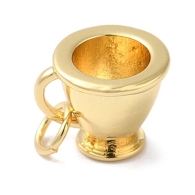 Rack Plating Brass Pendants KK-L216-010G-1