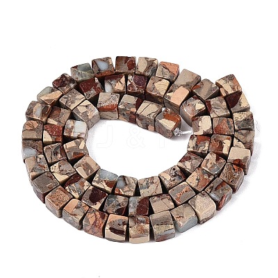 Natural Imperial Jasper Beads G-Q606-43A-07-1
