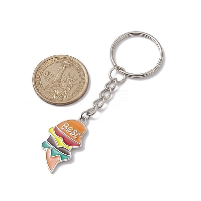 Alloy Enamel Keychain KEYC-JKC00751-1