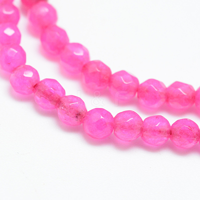 Natural Agate Bead Strands X-G-R344-3mm-34-1