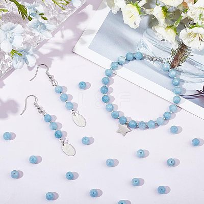 3 Strands Natural Chalcedony Beads Strands G-NB0002-66-1