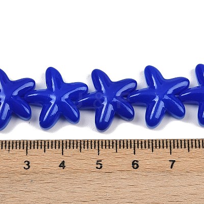 Baking Paint Glass Beads LAMP-C021-01G-1