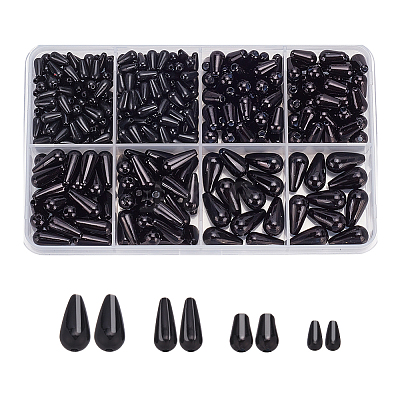 42G 3 Styles ABS Plastic Imitation Pearl Beads FIND-AR0006-05C-1