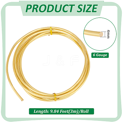 Round Brass Wires CWIR-WH0007-17E-G-1