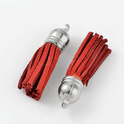 Suede Tassels DJEW-M004-12A-1